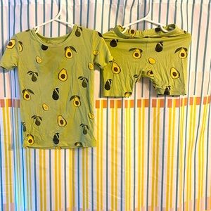 KYTE Baby Avocado Print Pjs